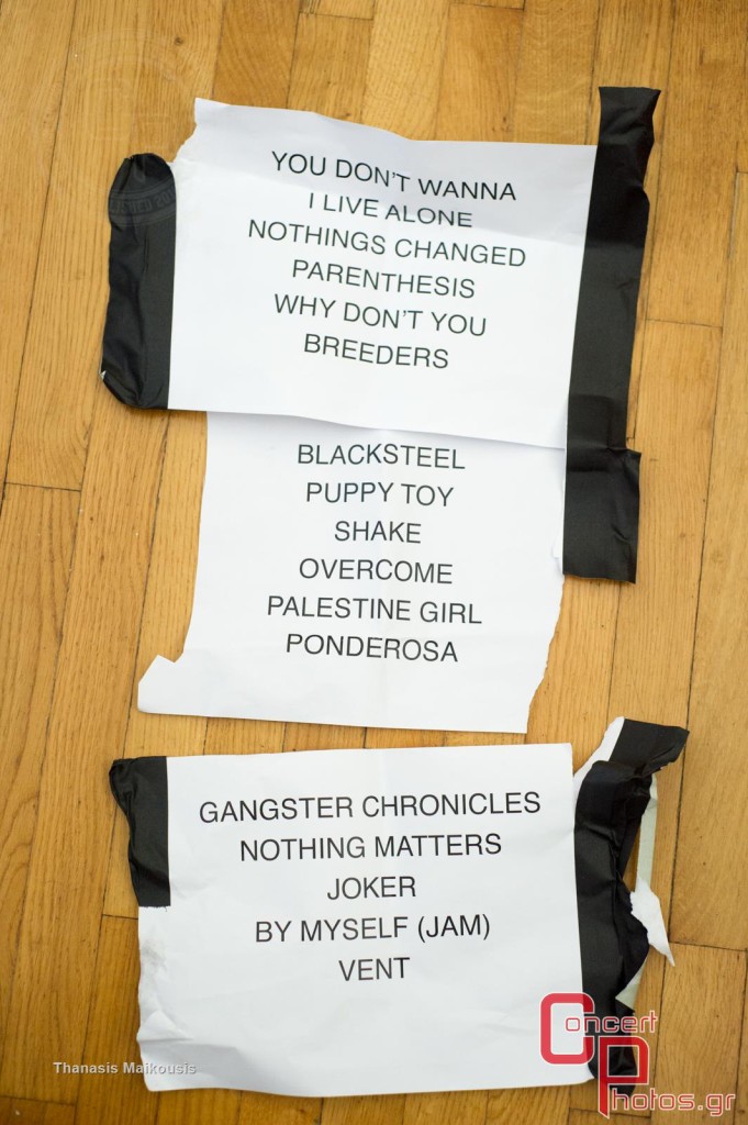 Tricky Setlist