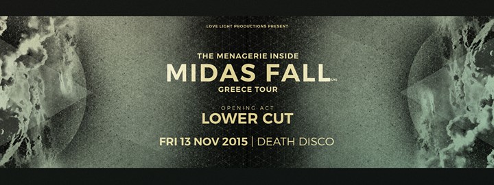 Live | Midas Fall (UK) + Lower Cut (GR) - Death Disco