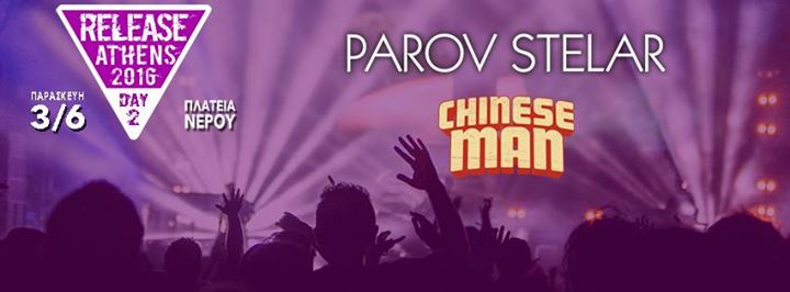 Release Athens 2016 / Day 2: Parov Stelar, Chinese Man & more tba at Plateia Nerou - Friday 3/6/16
