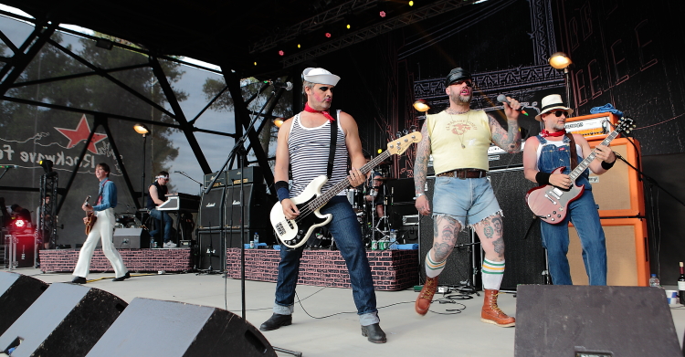 Turbonegro-photo by Chris Kissadjekian