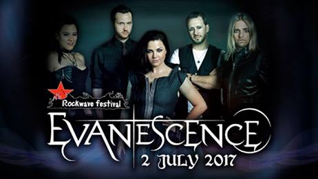 ROCKWAVE Festival, 02.07.17 Evanescence, Gojira,Flogging Molly,Paradise Lost,Anathema,Epica