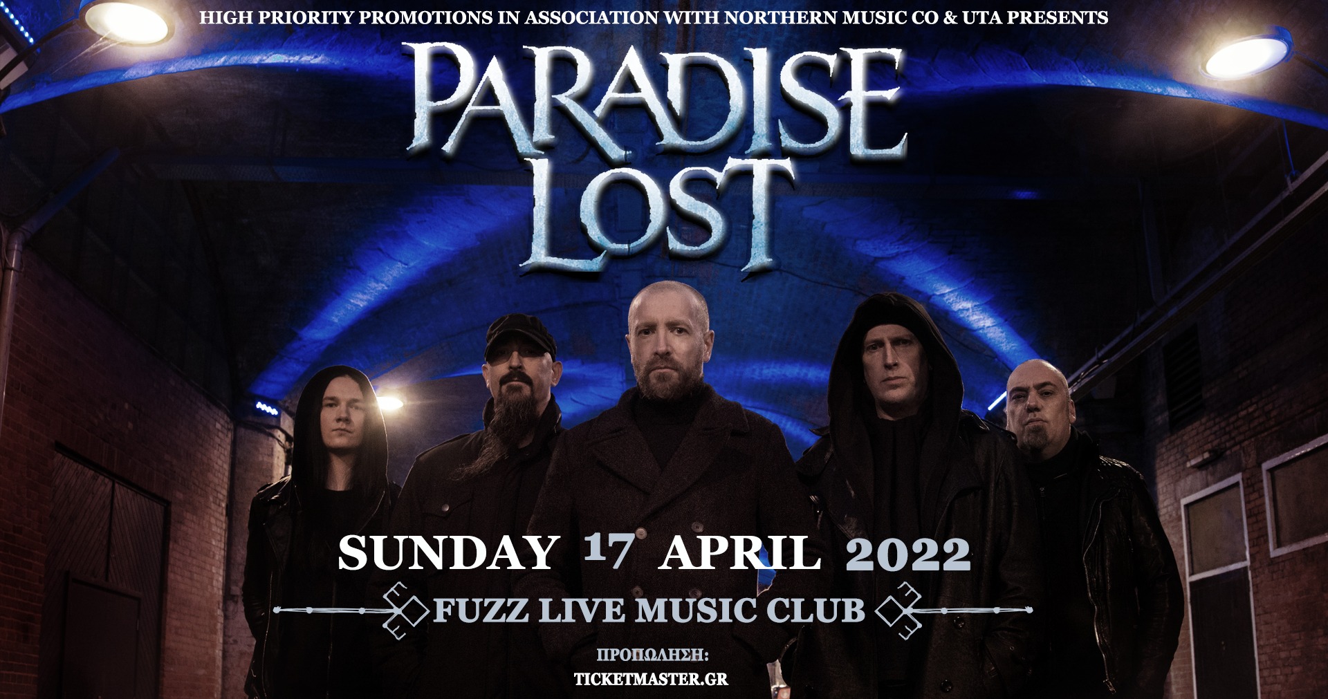 Paradise Lost - Athens - 17 April 2022