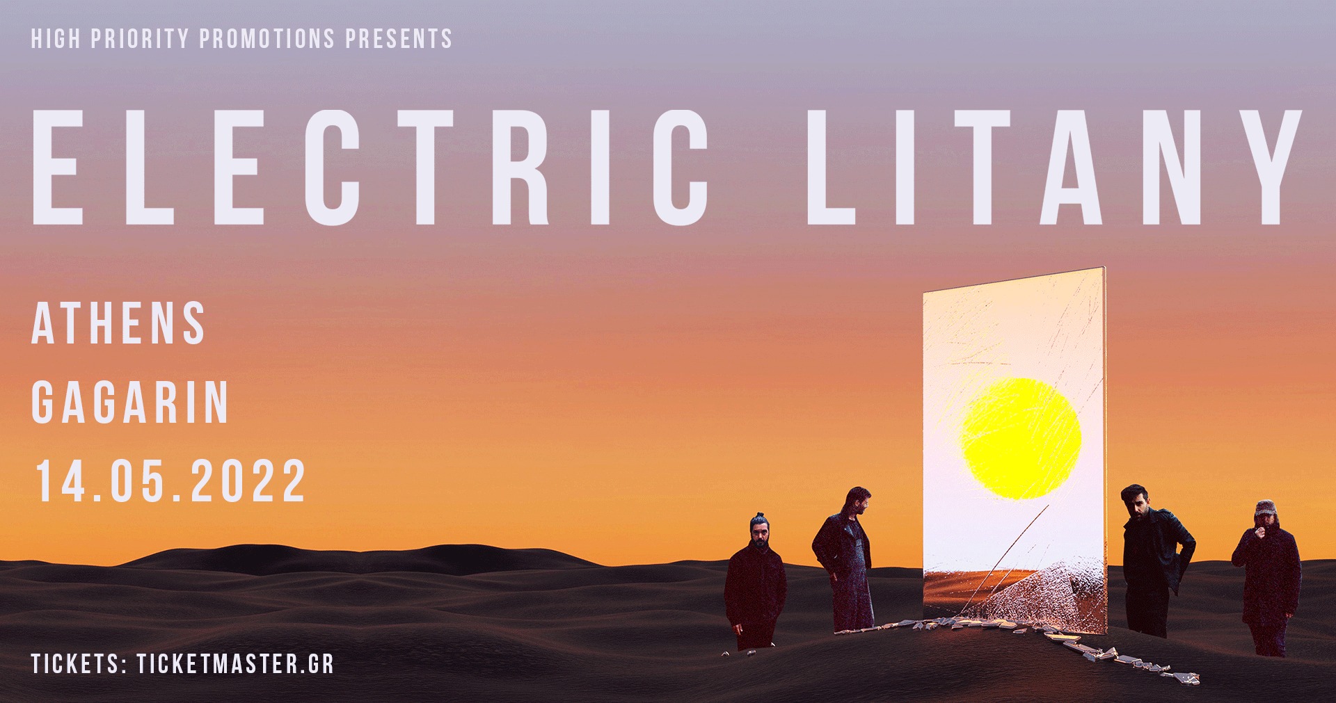 Οι Electric Litany επιστρέφουν στην Ελλάδα για τρεις εμφανίσεις!