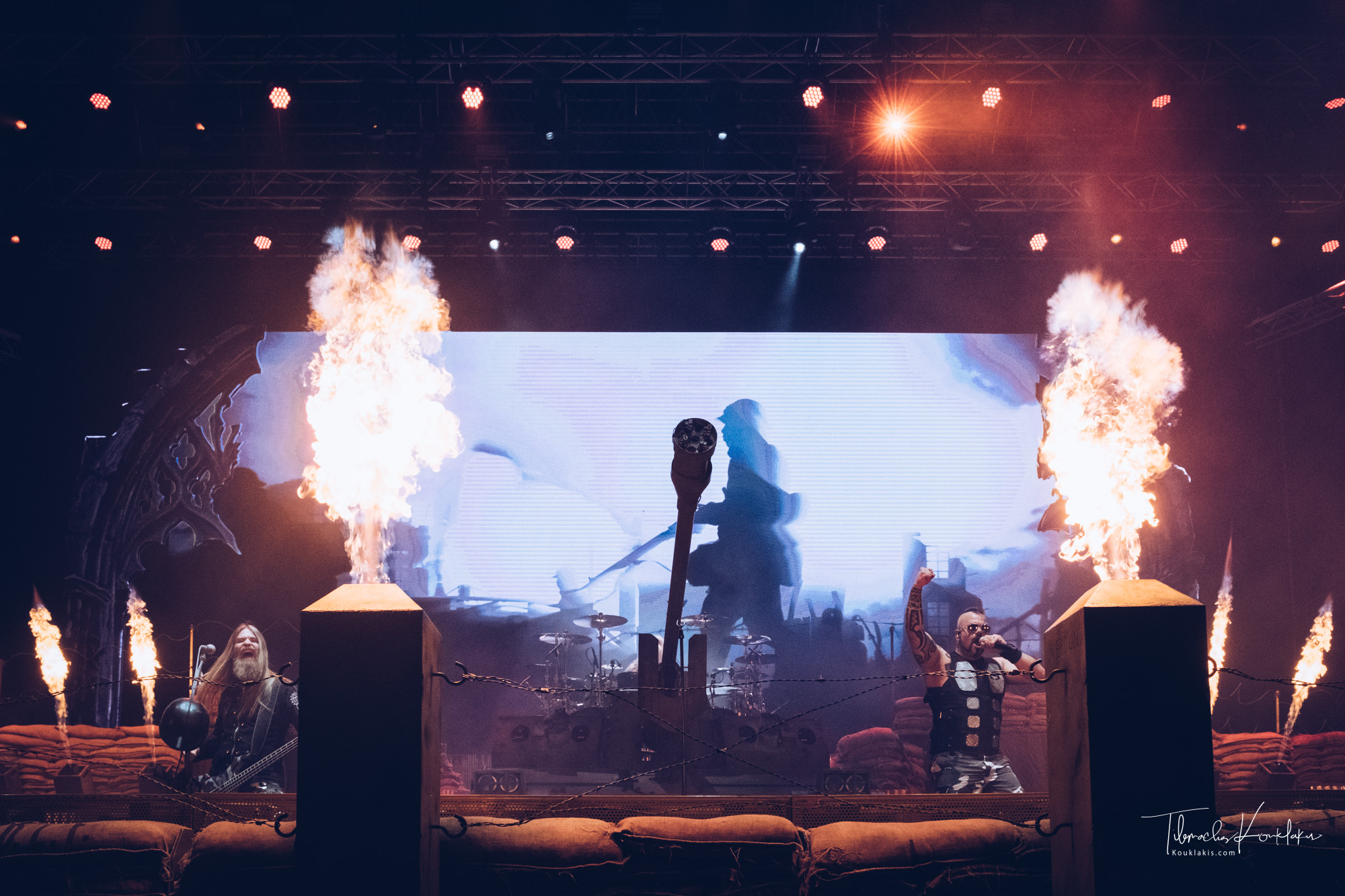 Release Athens: Sabaton, Blind Guardian, Epica, Enemy Of Reality, The Silent Rage @ Πλατεία Νερού, 21/07/22
