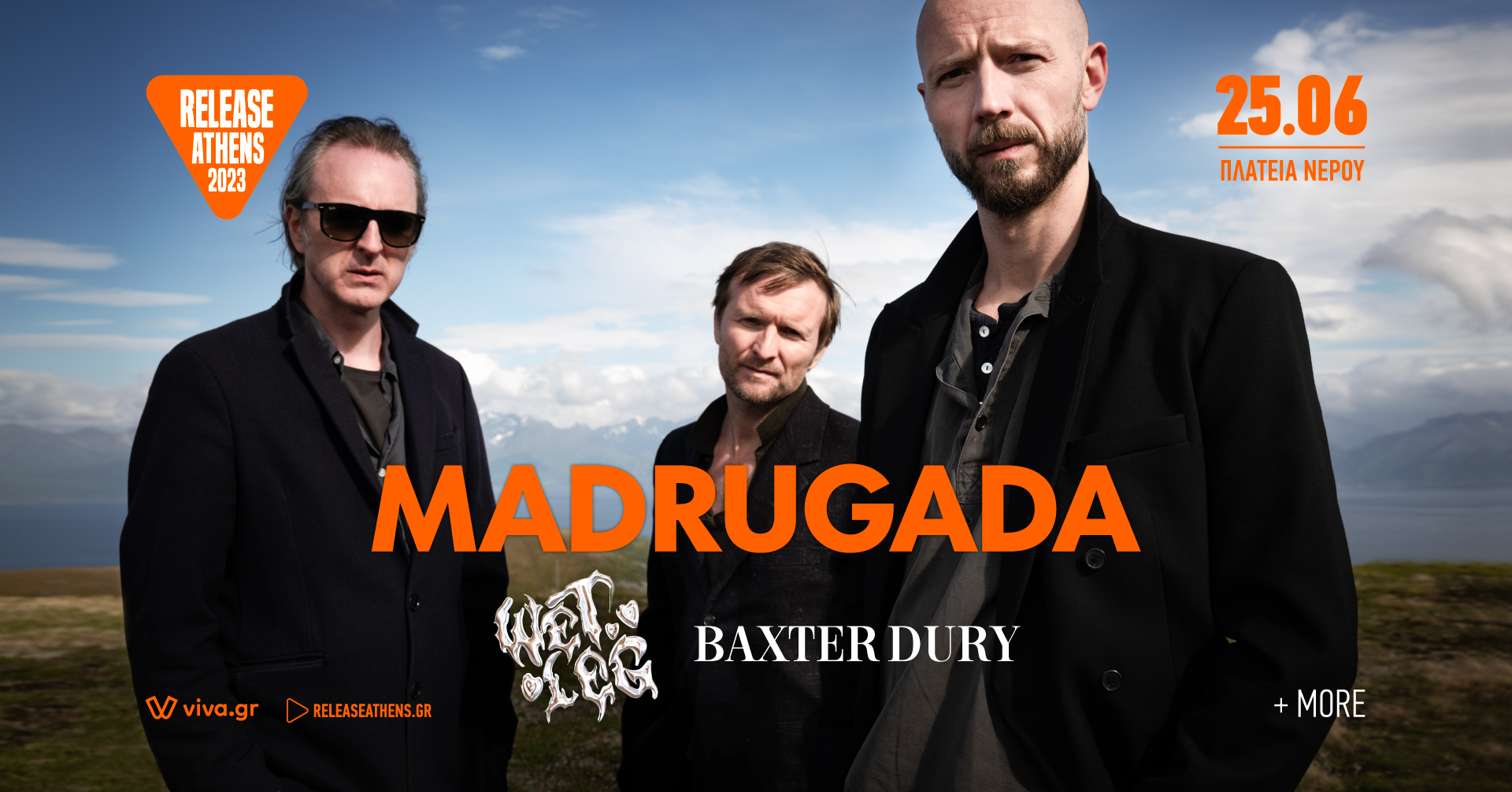 Release Athens 2023 | Madrugada/ Wet Leg/ Baxter Dury + more