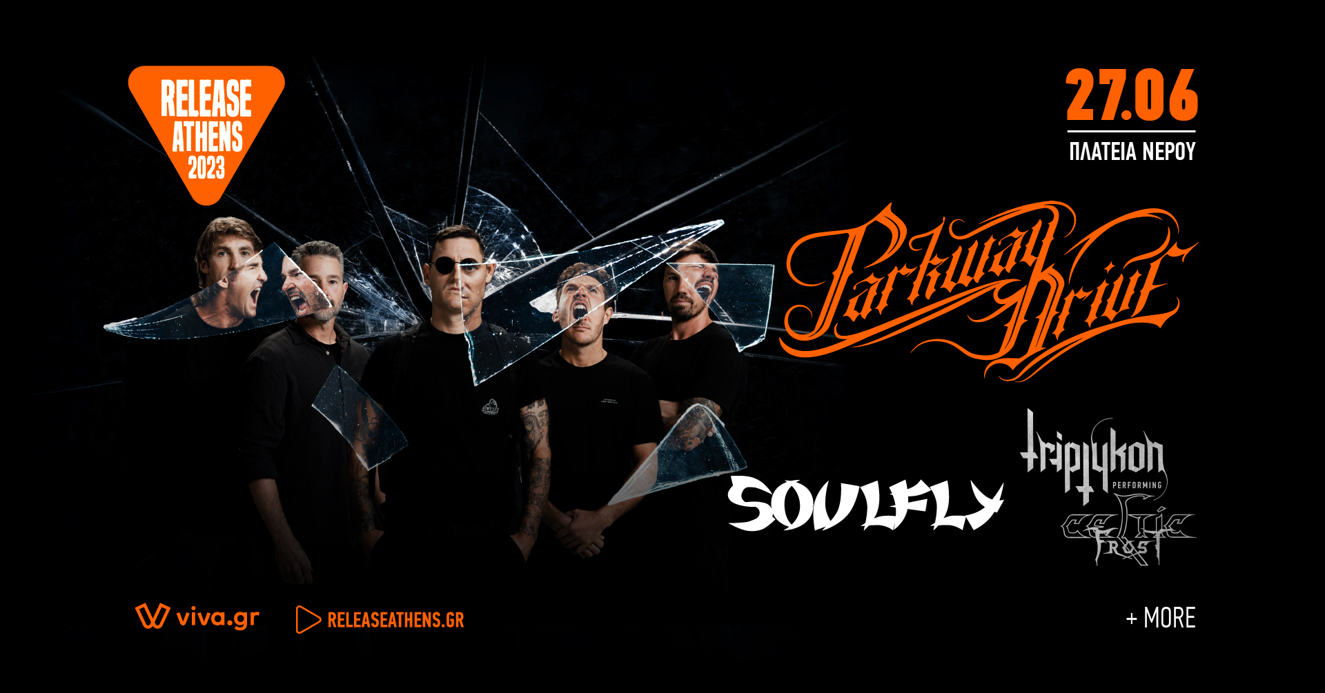 Release Athens 2023 | Parkway Drive / Soulfly / Triptykon & more