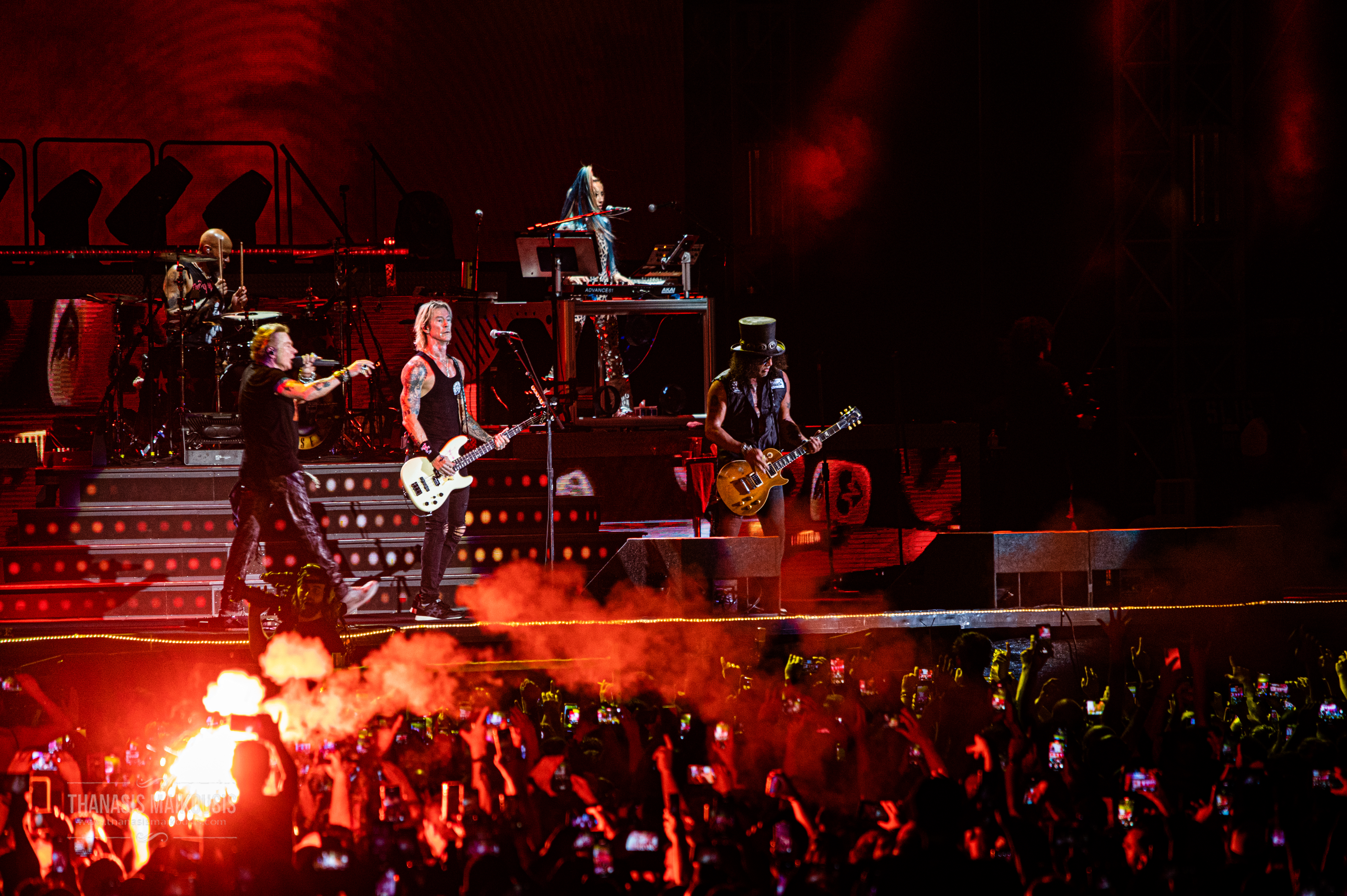 Guns N' Roses, The Last Internationale @ Ολυμπιακό Στάδιο, 22/07/23: «Μία Hard Rock συγκινησιακή βραδιά»