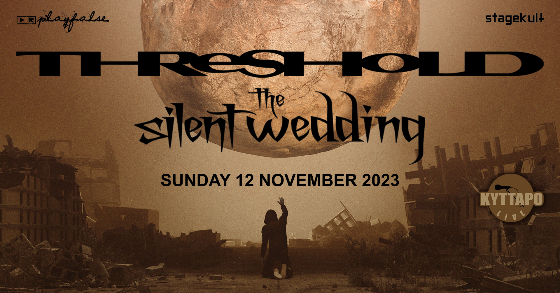 THRESHOLD - THE SILENT WEDDING live in Athens (12/11, Κύτταρο Live)