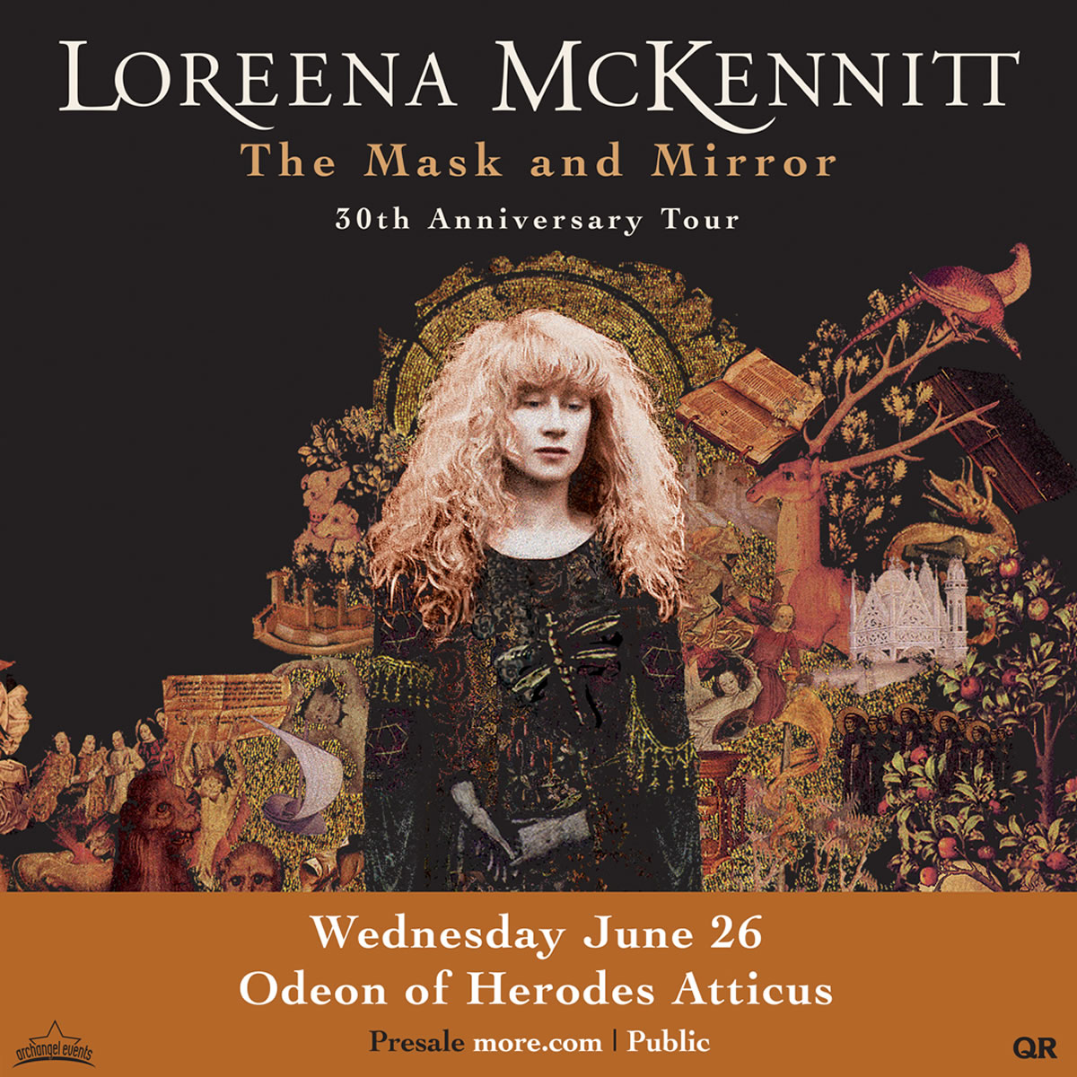 Loreena McKennitt, The Mask and Mirror – 30th Anniversary Tour@ Ηρώδειο, 26/6/2024
