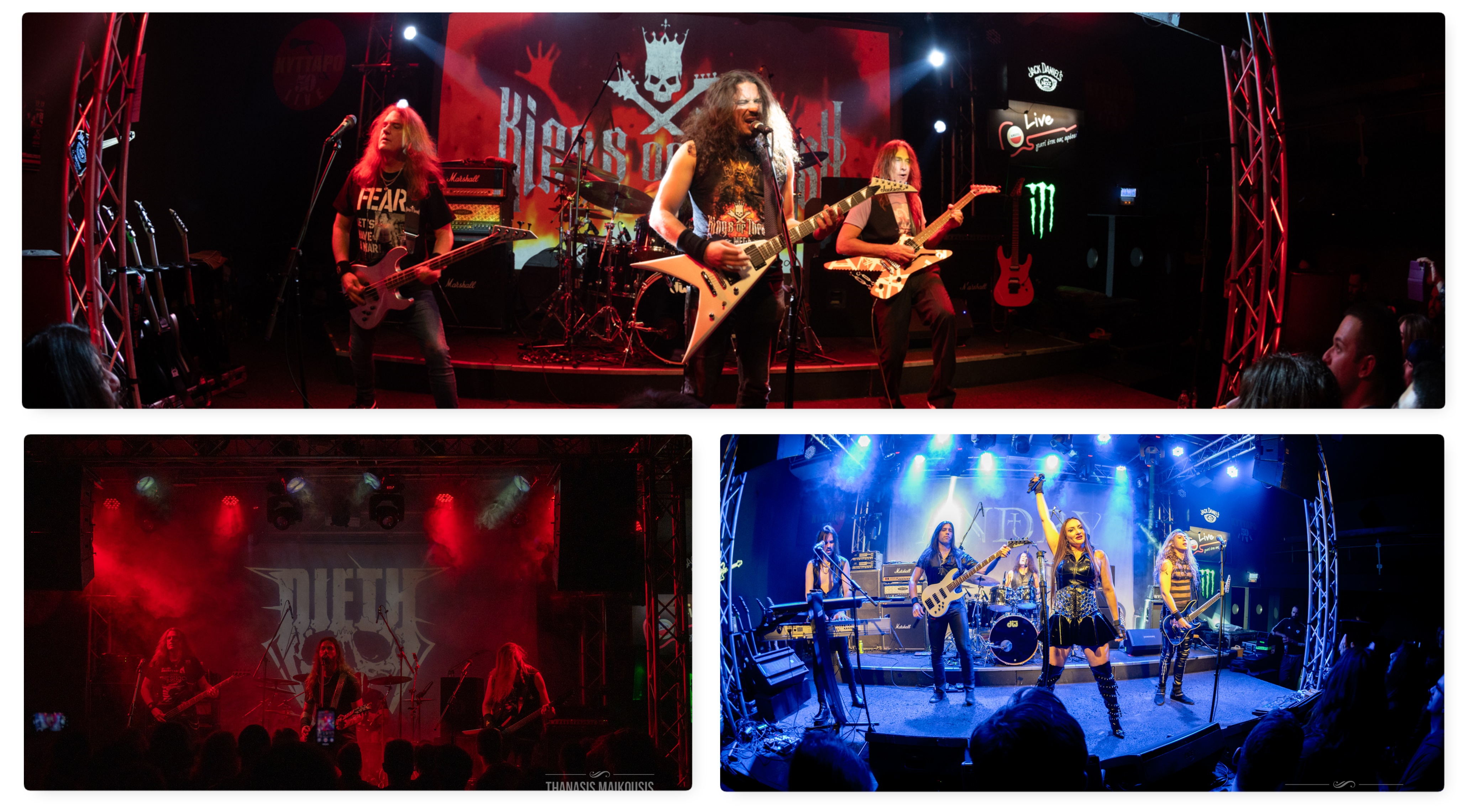 Kings Of Thrash + Dieth + Andry live report 11/11/2024 @Kyttaro Live Stage