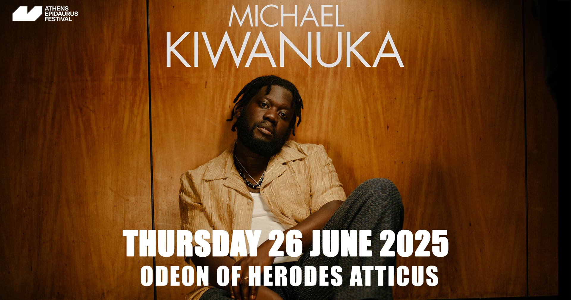 Michael Kiwanuka // Ωδείο Ηρώδου Αττικού, 26 Ιουνίου 2025