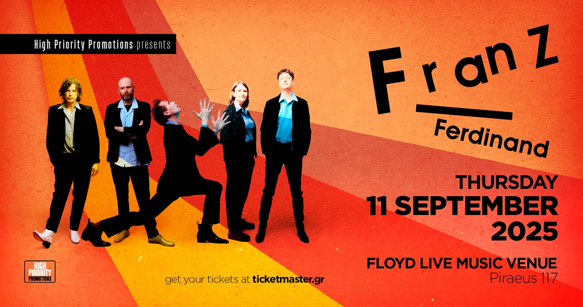 Franz Ferdinand @ Floyd Live Music Venue, 11-9-2025//